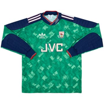 Arsenal 1990-1991 goalkeeper shirt