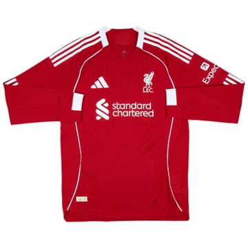 Liverpool 2025-2026 home shirt