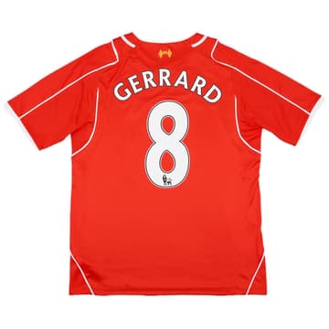 Liverpool 2014-2015 home shirt